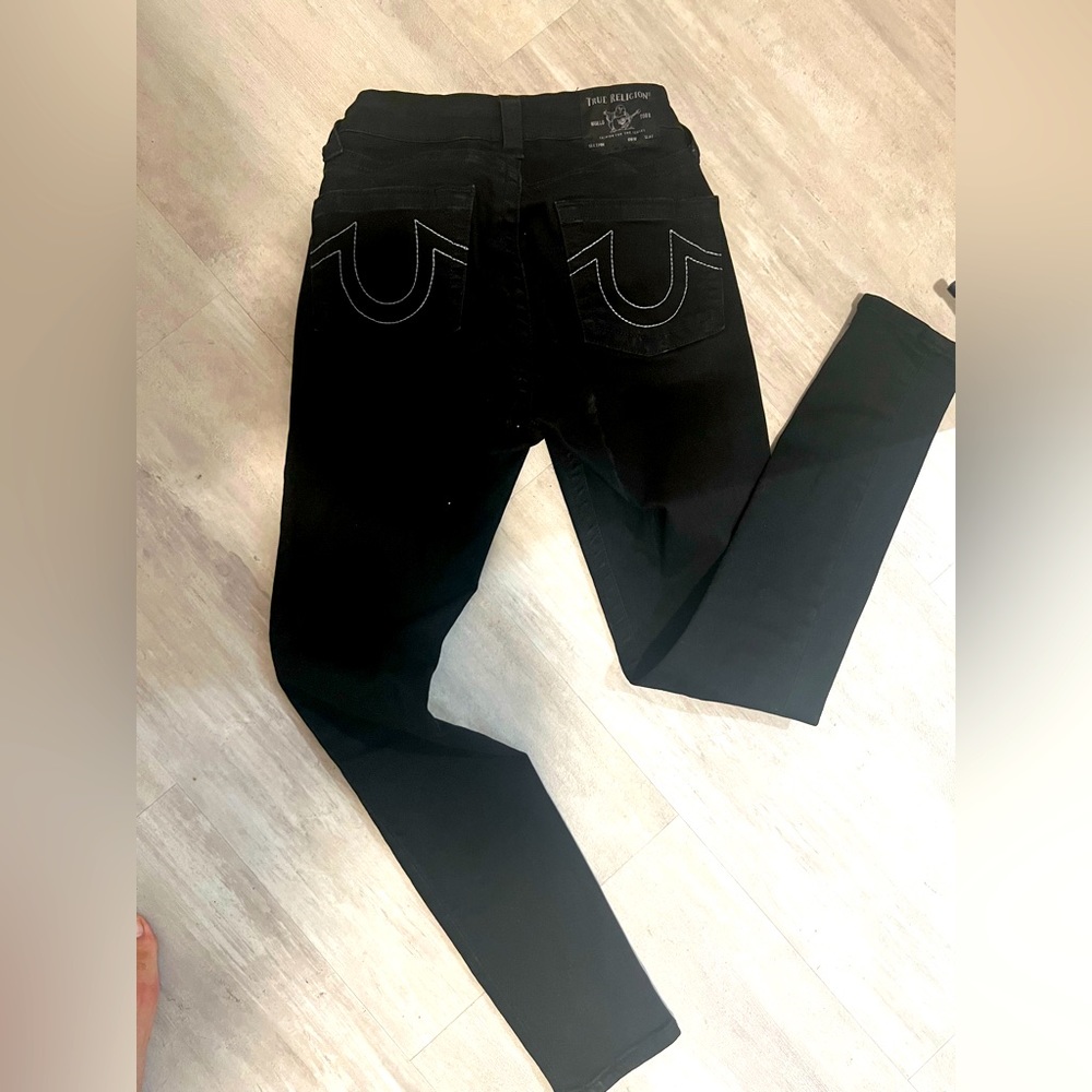 True religion black jeans